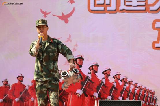 安全知识进校园 为城市增光添彩