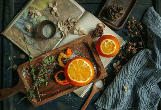 新东方美食推荐之盐蒸橙子