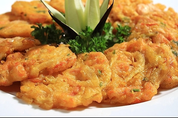 美食推荐之香煎虾饼