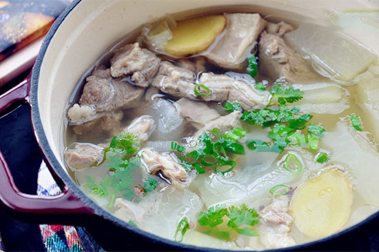 新东方美食推荐之冬瓜焖羊肉汤