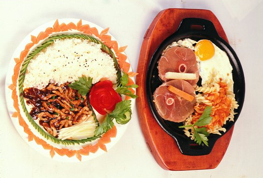 中餐与西餐的区别