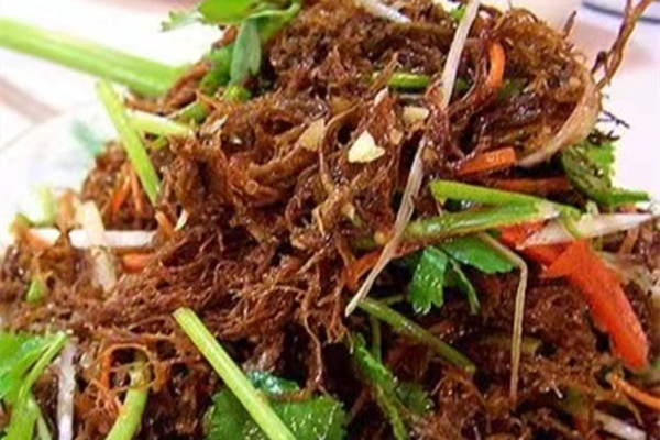 一道滇菜 | 凉拌树花：酸辣干香 食材独特 营养价值高